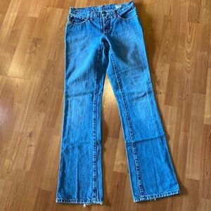 Cruel Girl Relaxed Split Hem Jean Size 01-Long